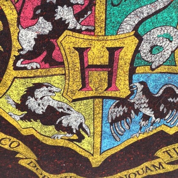 Harry Potter Sz XL Gryffindor Crest Gold - Picture 9 of 11
